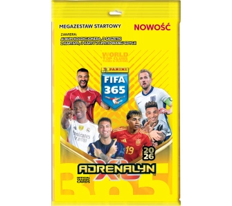 Karty kolekcjonerskie Panini Adrenalyn XL FIFA365 25/26 Megazestaw Startowy