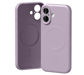Etui Mercury Semi-Silicone MagSafe do iPhone 17 lawendowa szarość