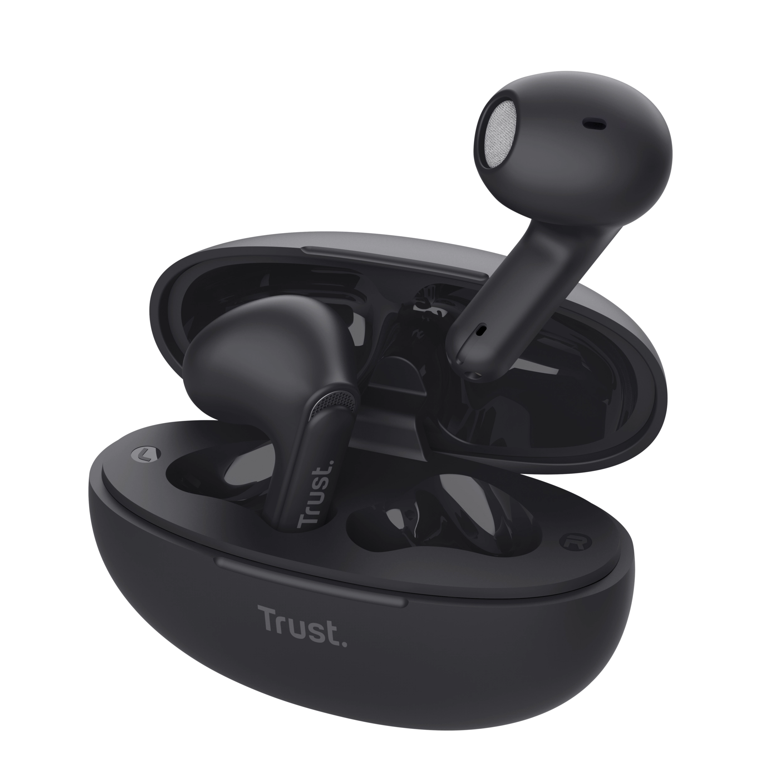 Trust Yavi ENC Douszne Bluetooth Czarny