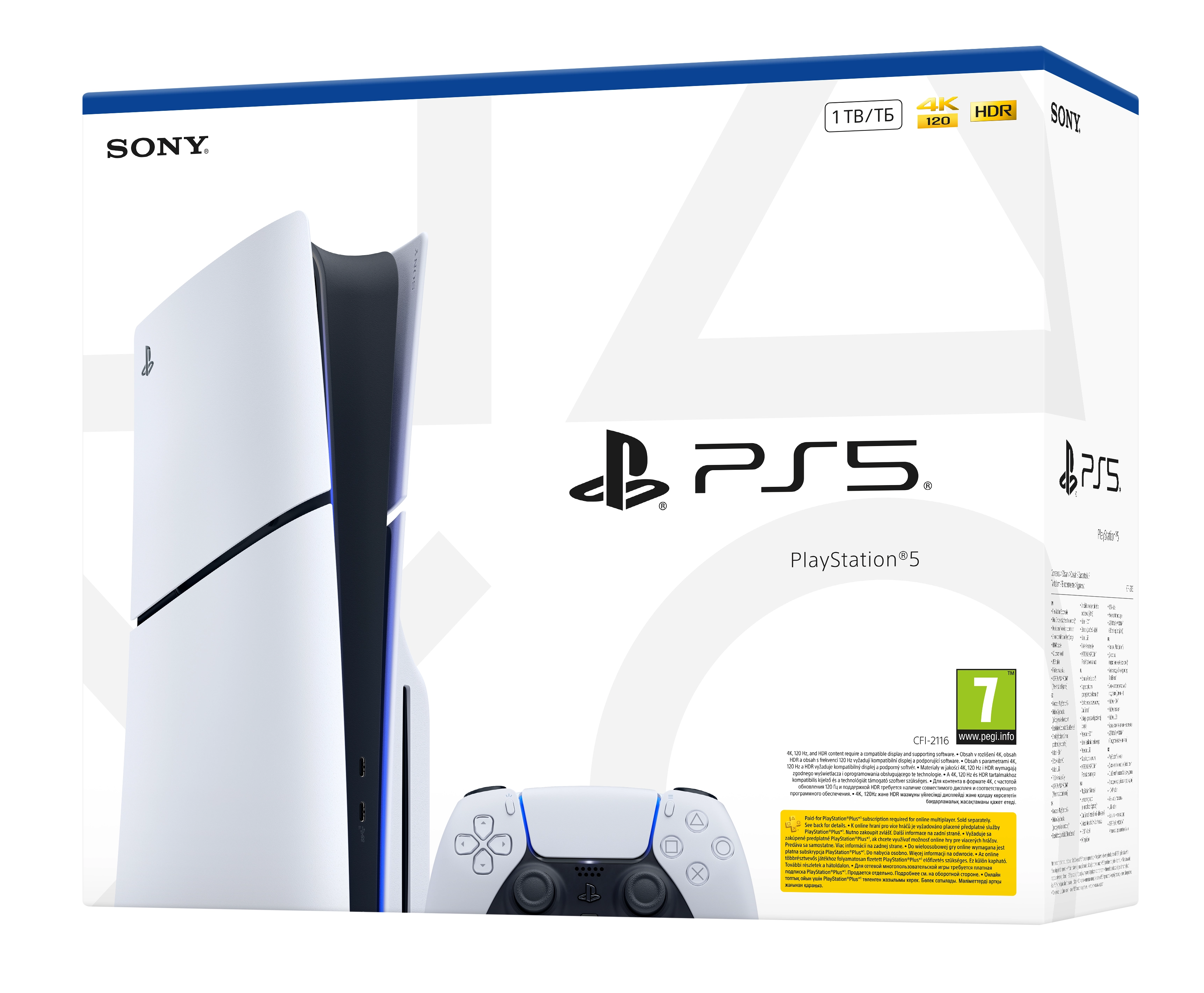 Sony PlayStation 5 Slim E Chassis (PS5) 1TB z napędem +
