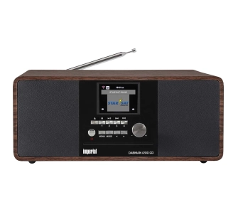 Radioodbiornik Imperial DABMAN i200 CD Radio FM DAB+ Internetowe Wi-Fi Drewno