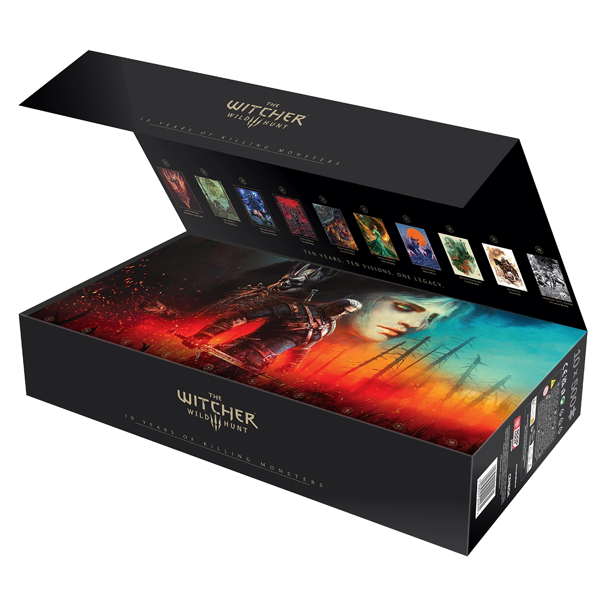 Puzzle Wiedźmin 3 10th Anniversary Puzzle Coll