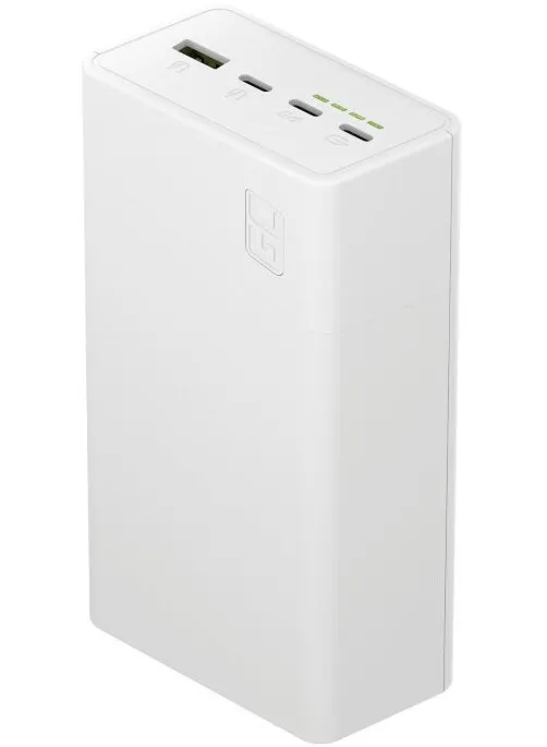 Powerbank Green Cell PowerPlay 30 PBGC30W 30000mAh 22.5W Biały