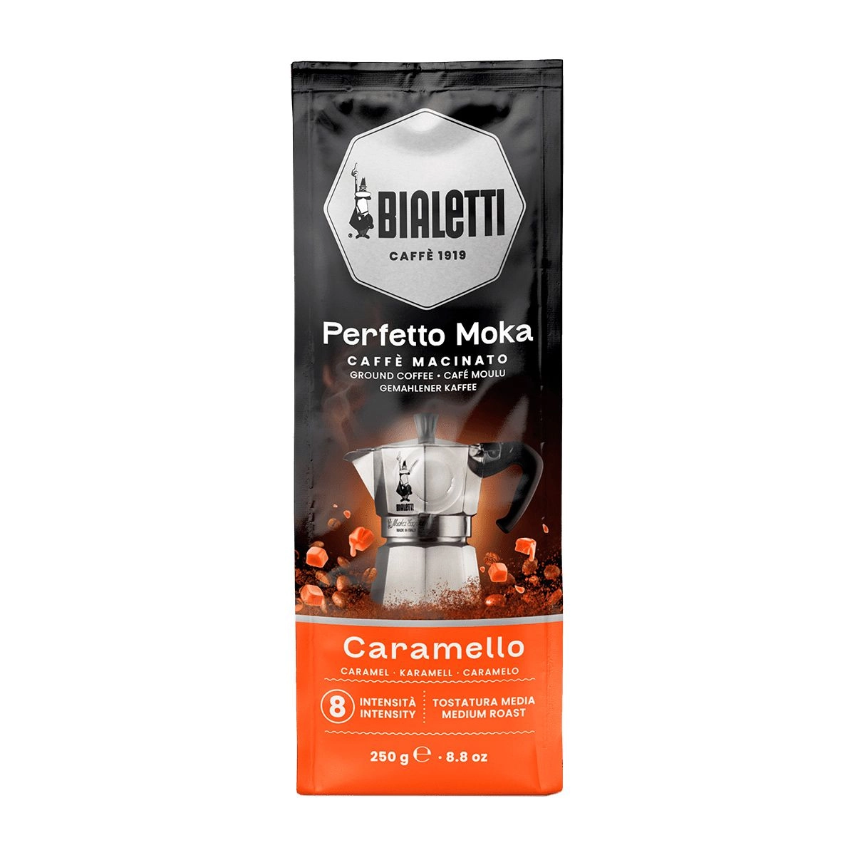 Kawa mielona Bialetti Perfetto Moka Caramello Espresso 250g
