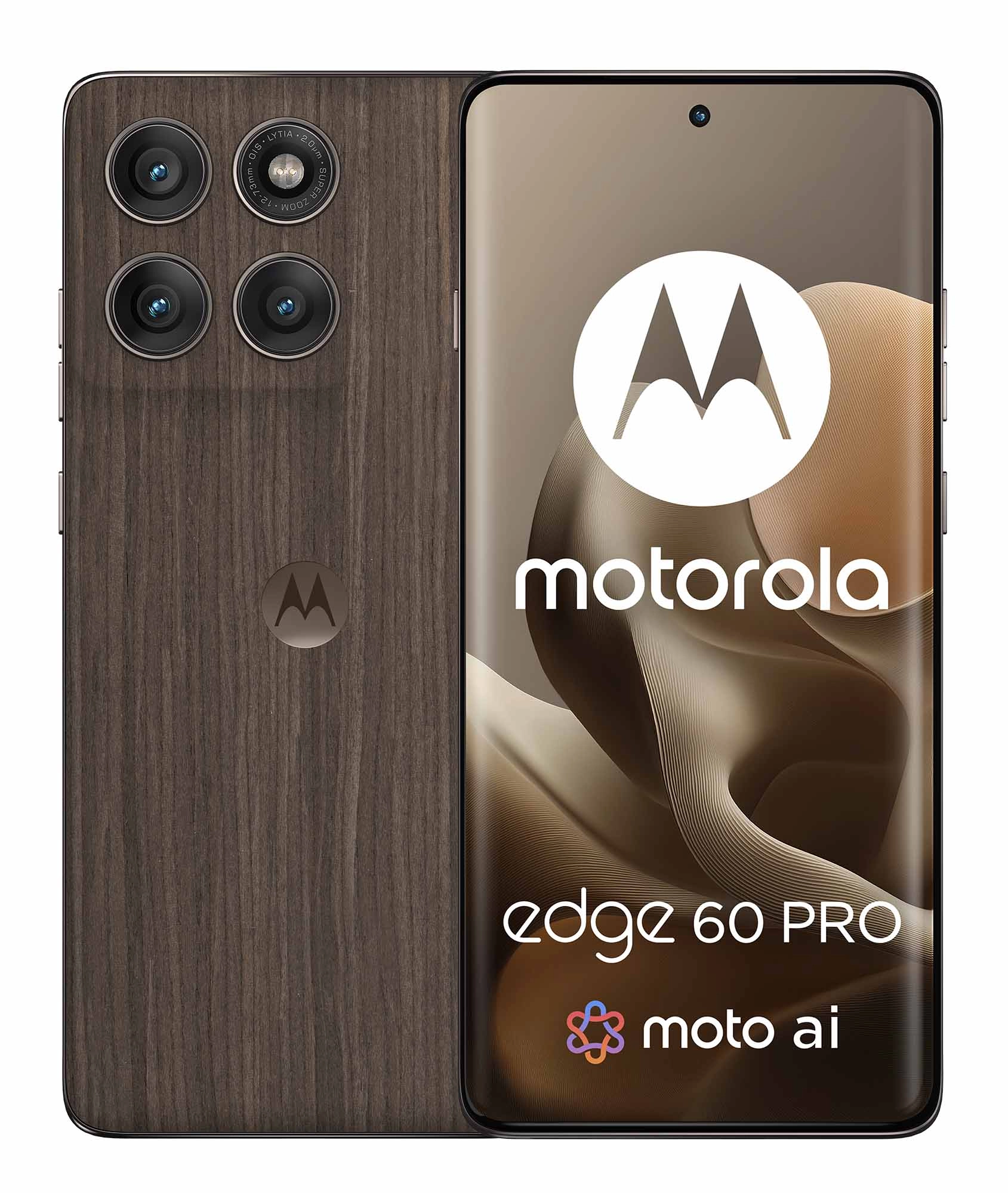 Smartfon Motorola edge 60 Pro 12/512GB Funkcje AI 6,7" 120Hz 50Mpix Brązowy