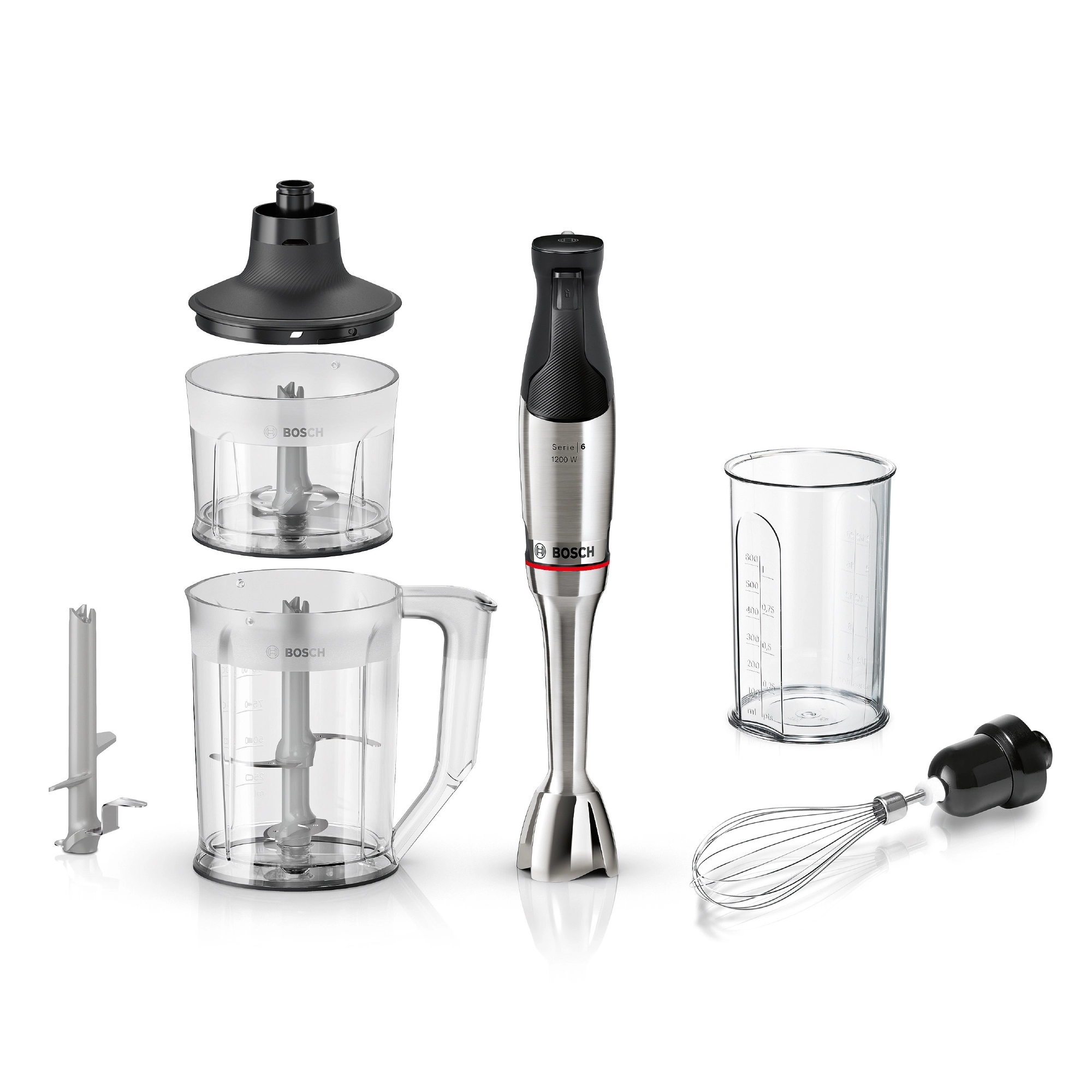 Blender Bosch ErgoMaster Serie 6 MSM6M852 1200W Rozdrabniacz Końcówka do ubijania