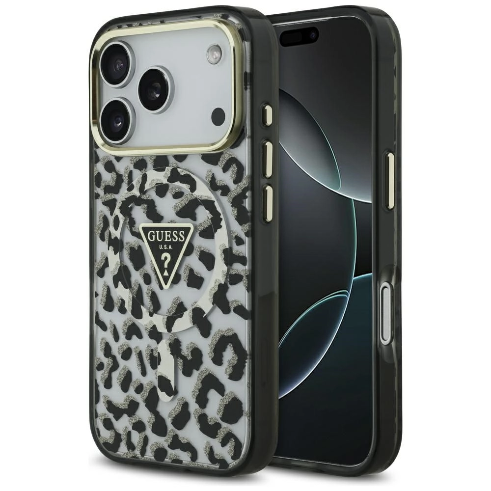 Etui Guess ETUI GUESS LEOPARD MAG IP 17 PRO MAX CZA