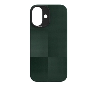 Yaxo Aramid Fiber Ultra Slim Case MagSafe iPhone 17 Ciemnozielony