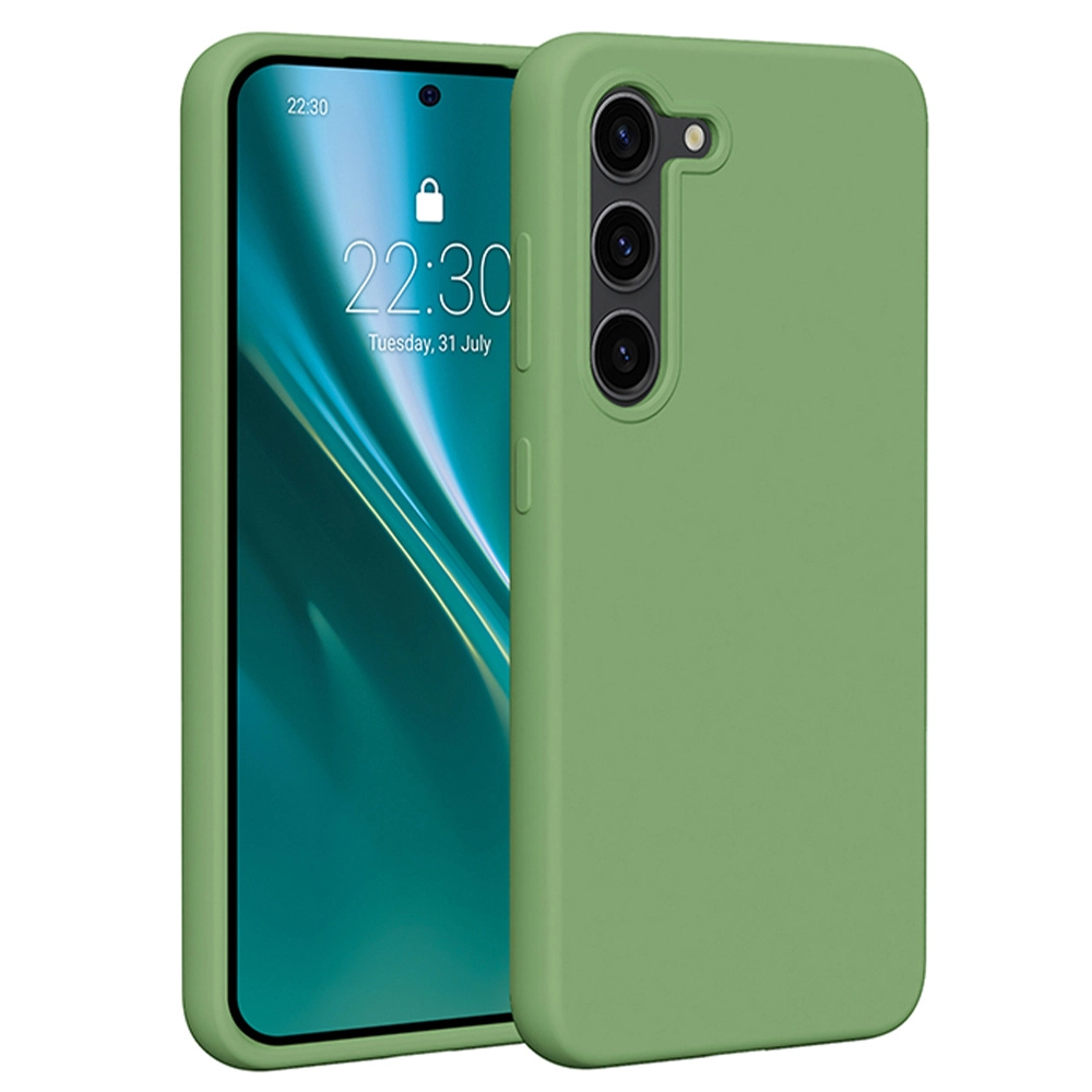 Etui Etteri Silicone Case Galaxy S23 Zielony
