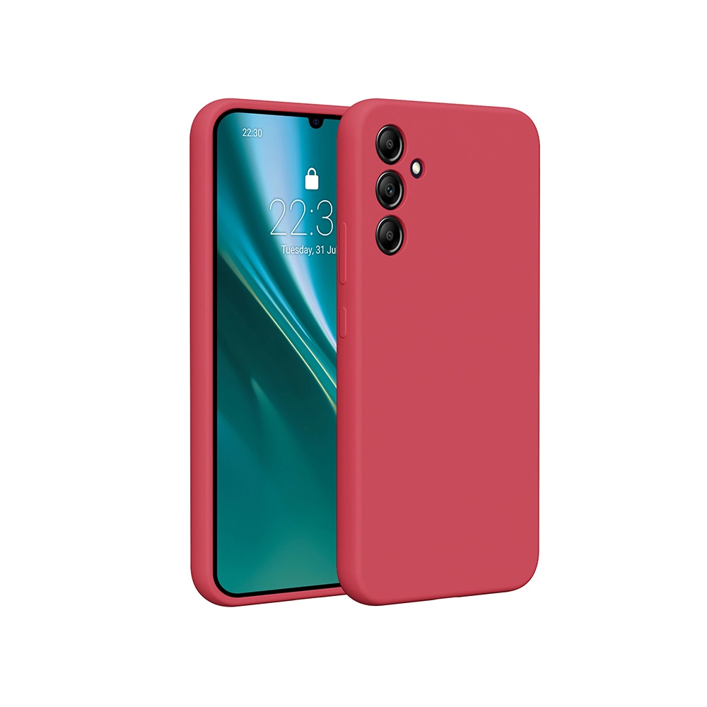 Etui Etteri Silicone Case do Galaxy A34 5G Malinowy