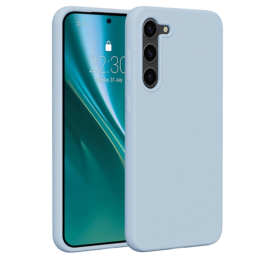 Etui Etteri Silicone Case Galaxy S23 Plus Niebieski