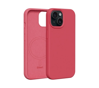 Etui Etteri Silicone Case do iPhone 14 Malinowy