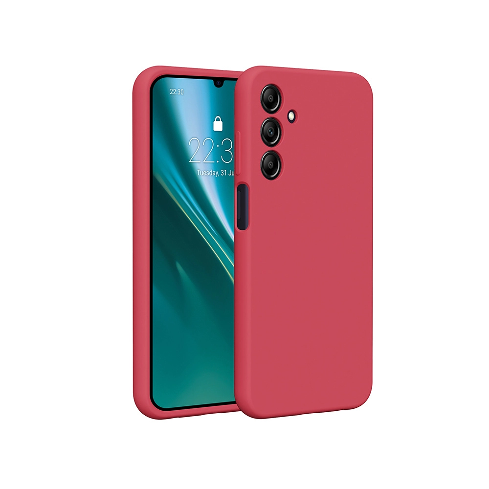 Etui Etteri Silicone Case do Galaxy A25 5G Malinowy