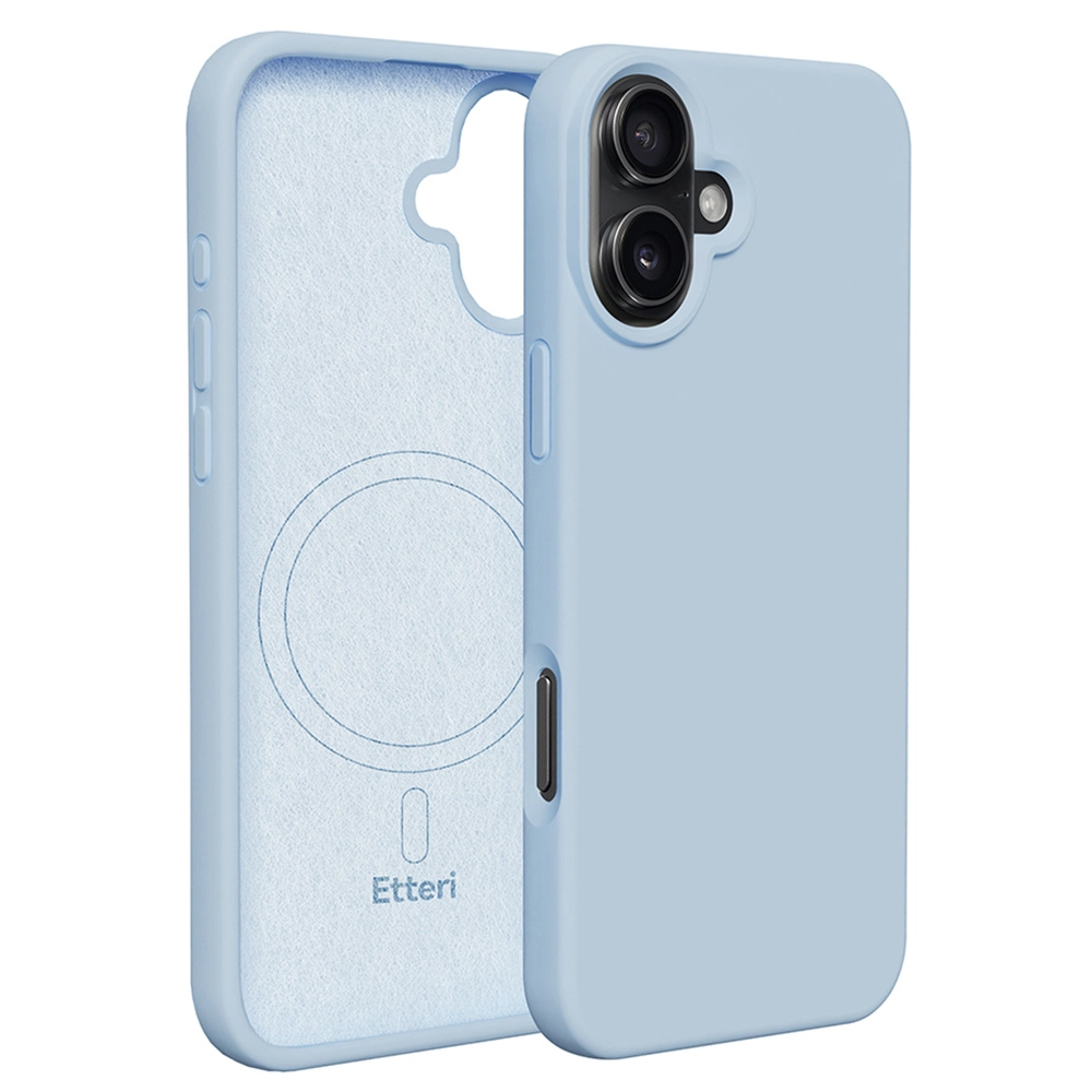 Etui Etteri Silicone Case do iPhone 16 Niebieski