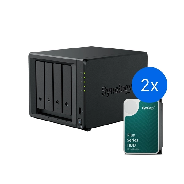 Serwer Synology DS425+-24T-10-2 Czarny