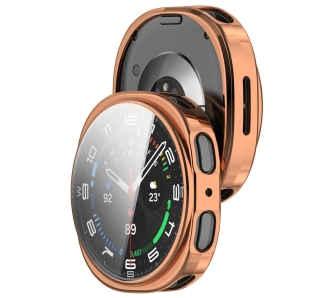 Nakładka na tarczę Bizon Felipe do Samsung Galaxy Watch 8 44 mm różowo-złoty