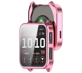 Nakładka na tarczę Bizon Felipe do Garmin Venu X1 różowy