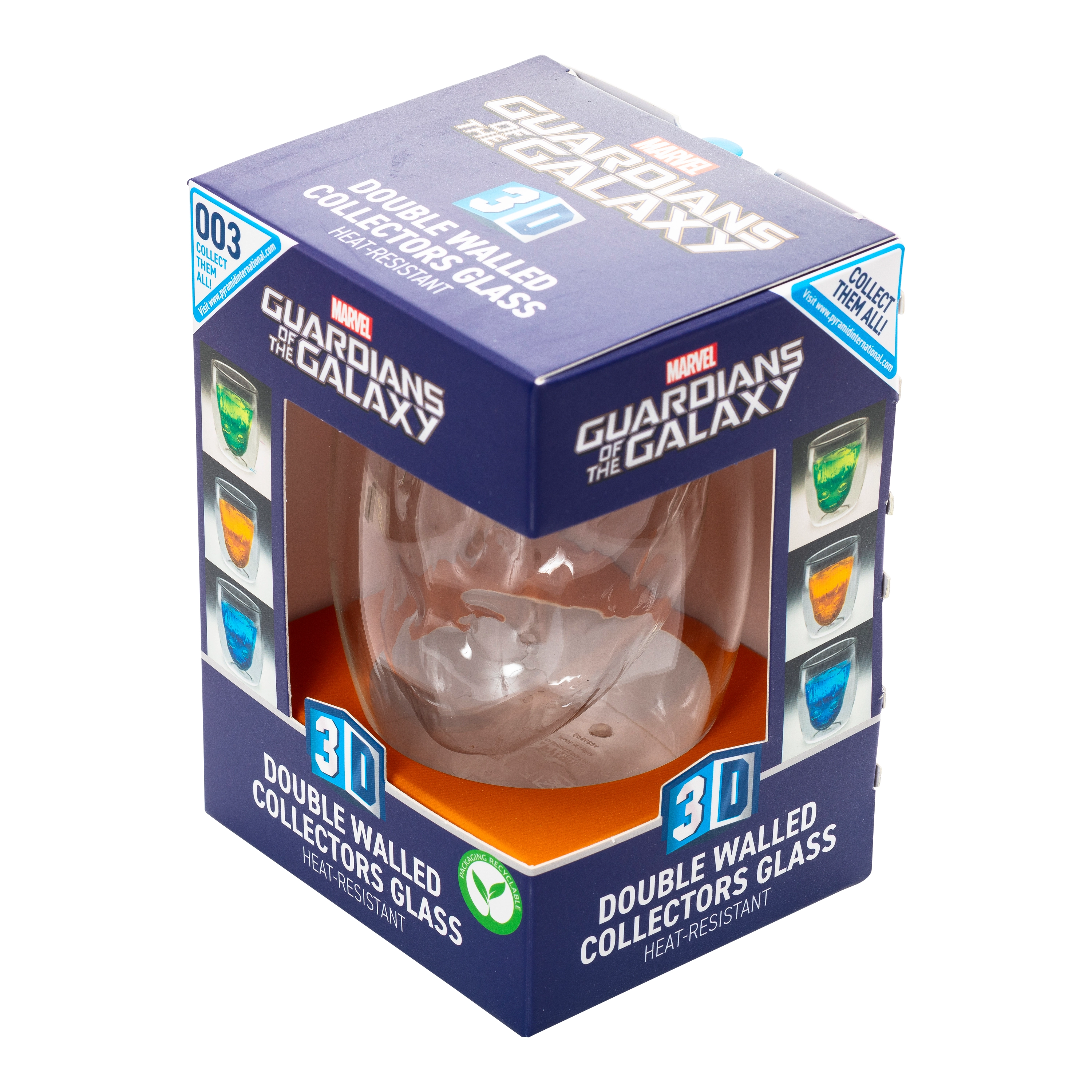 Szklanka Pyramid 3D Double Walled Collectors Glass) Strażnicy Galaktyki (Baby Groot)