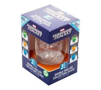 Szklanka Pyramid 3D Double Walled Collectors Glass) Strażnicy Galaktyki (Baby Groot)