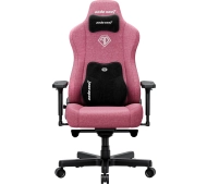 Anda Seat Kaiser 3E XL Gamingowy do 150kg Tkanina Różowy