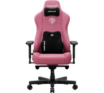 Fotel Anda Seat Kaiser 3E XL Gamingowy do 150kg Tkanina Różowy