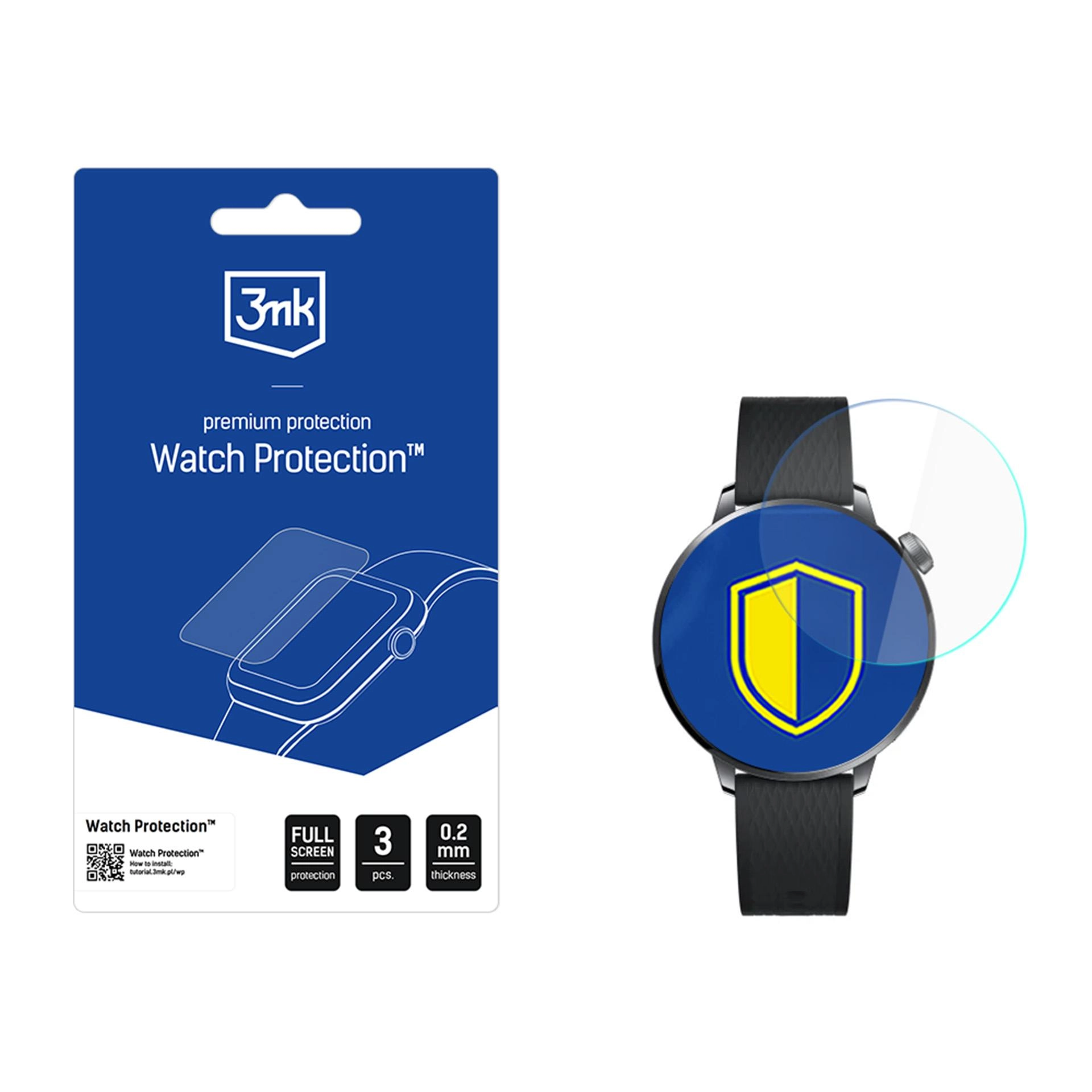Folia ochronna 3mk Watch Protection ARC do OnePlus Watch 3 43mm