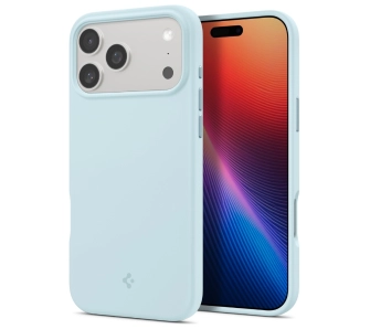 Etui Spigen Silicone Fit MAG MagSafe do iPhone 17 Pro Max Niebieski