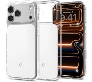 Spigen Ultra Hybrid "T" Mag MagSafe do iPhone 17 Pro Biały