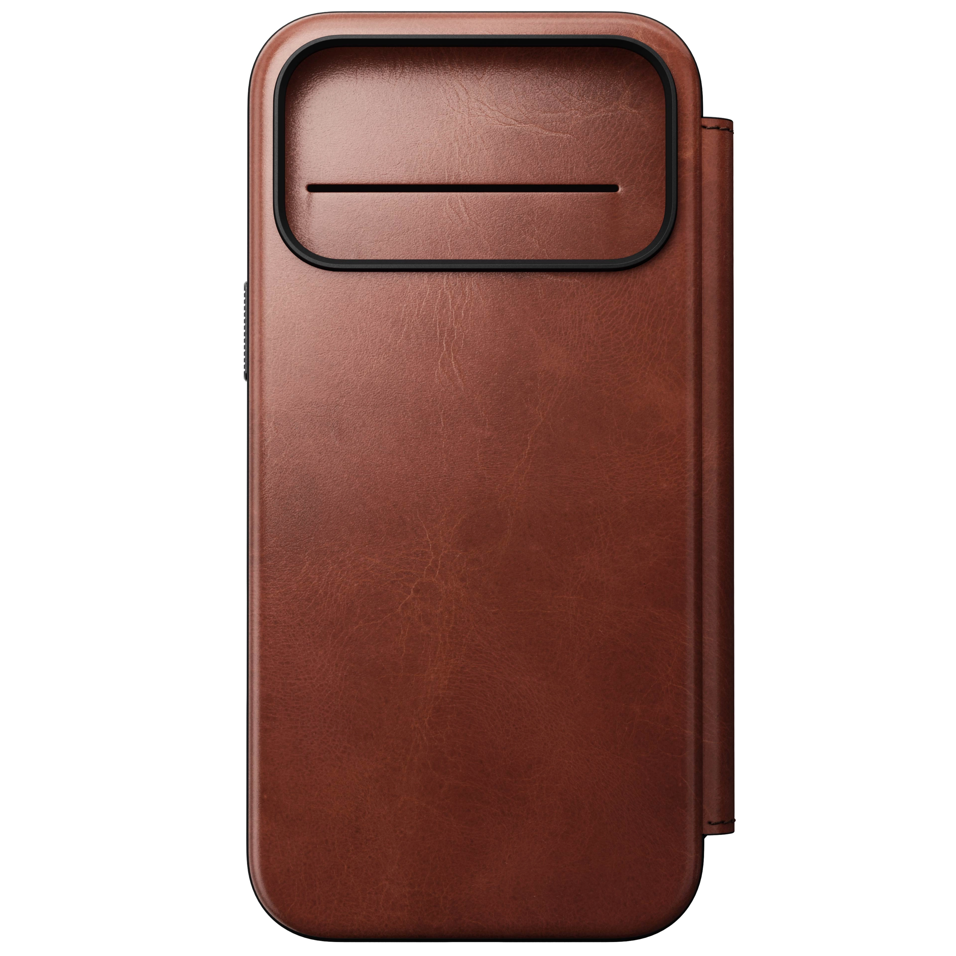 Etui Nomad Modern Leather Folio do iPhone 17 Pro Max Brązowy