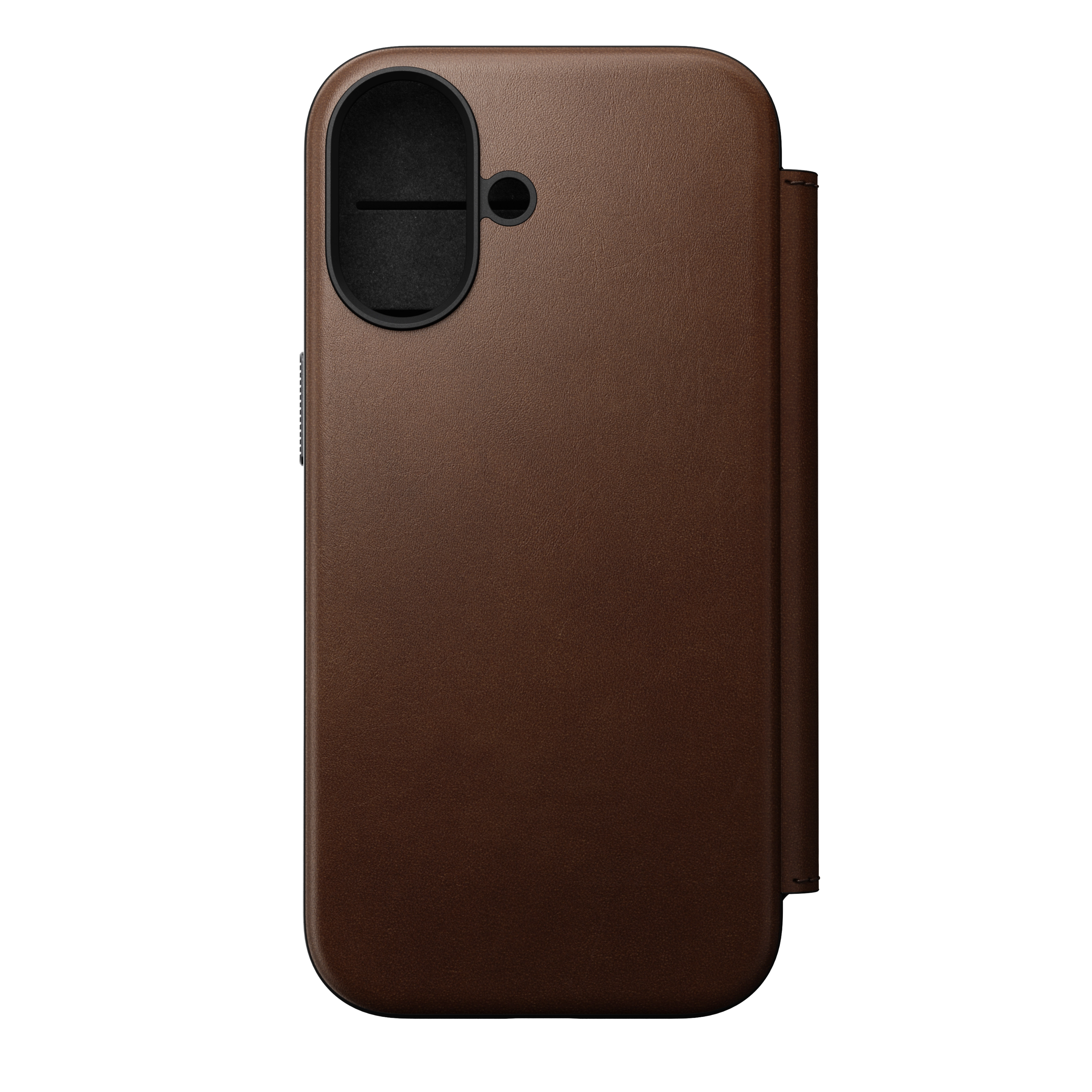 Etui Nomad Modern Leather Folio do iPhone 17 Brązowy