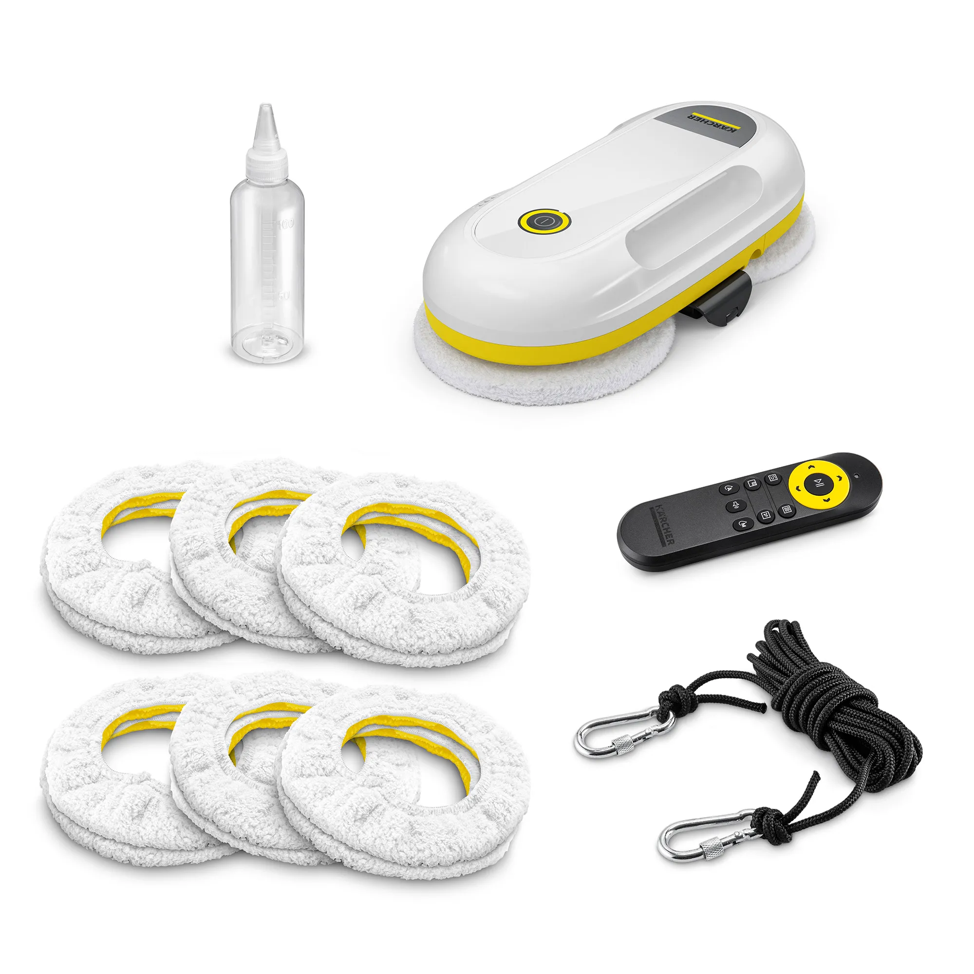 Robot do mycia okien Karcher RCW 2 Extra 1.269-212.0 Zasilanie awaryjne 5000Pa 70dB