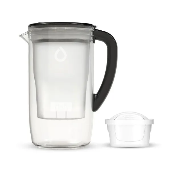 Dzbanek filtrujący Dafi Prisma LED 2,5l 1 wkład Czarny