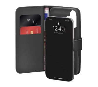Etui Puro Wallet Stand do iPhone 17 Czarny