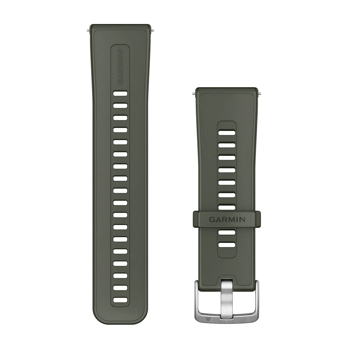 Pasek Garmin Silikonowy Quick Release 24mm Zielony/Khaki
