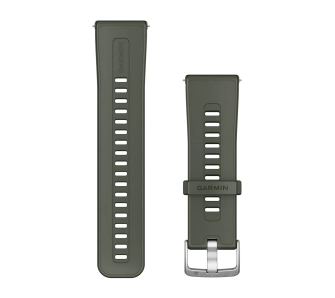 Pasek Garmin Silikonowy Quick Release 24mm Zielony/Khaki