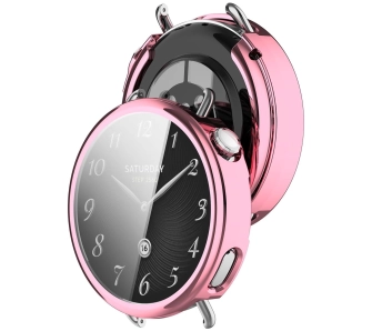 Nakładka na tarczę Bizon Felipe do Xiaomi Watch S4 41mm Różowy