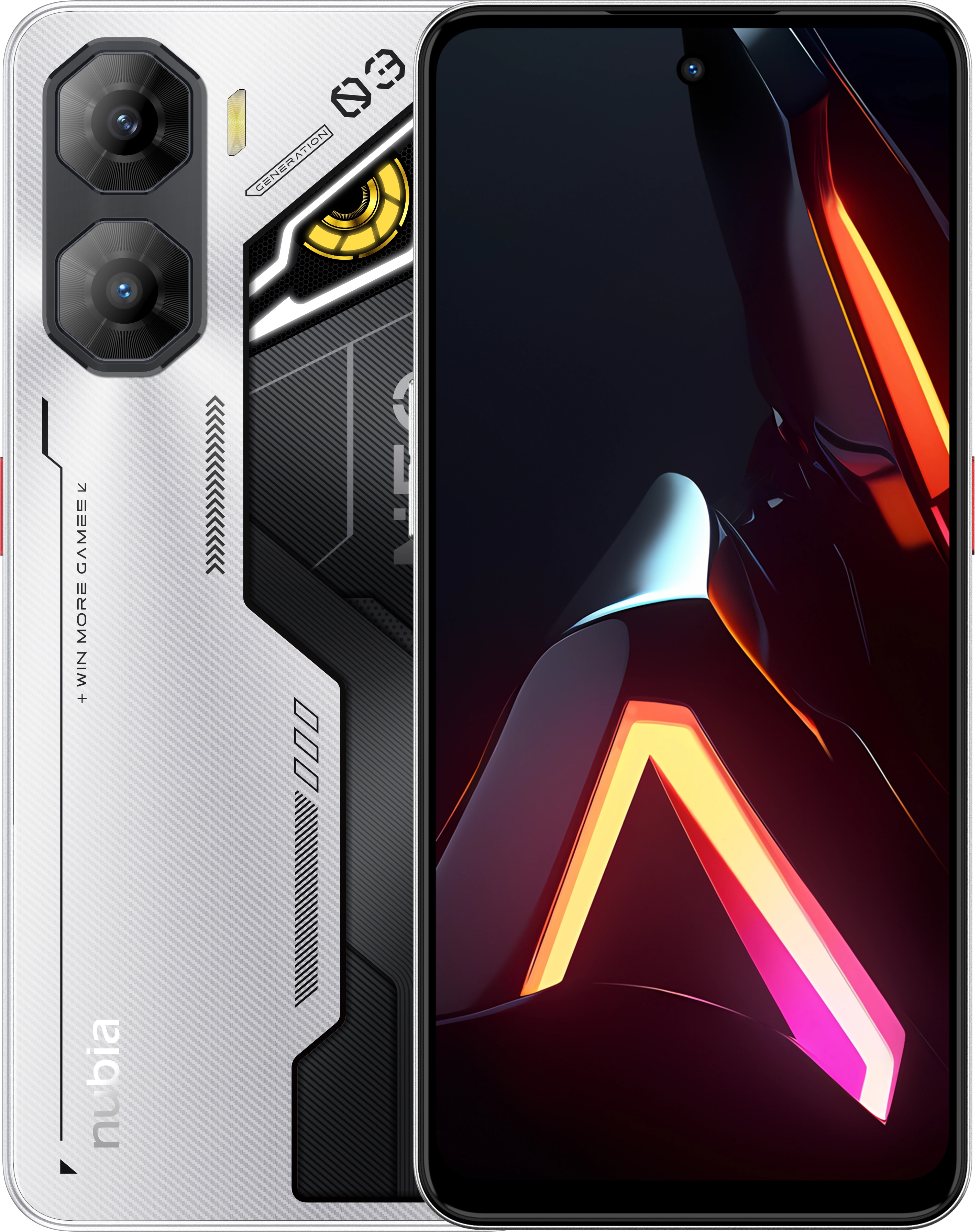 Smartfon Nubia Neo 3 5G 8/256GB 6,8" 120Hz 50Mpix Srebrny