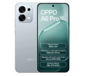 Smartfon OPPO A6 Pro 5G 8/256GB 6,57" 120Hz 50Mpix Tytanowy