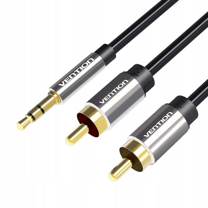 Kabel audio Vention BCFBH 2m Czarny