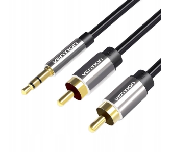 Kabel audio Vention BCFBH 2m Czarny