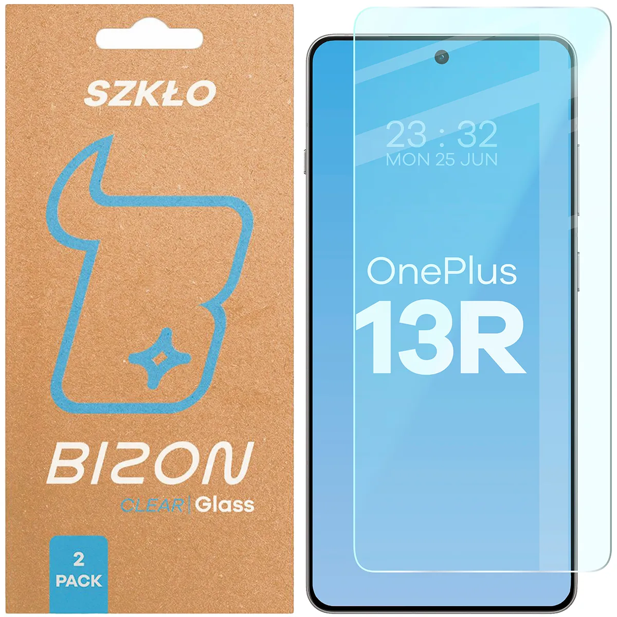 Szkło hartowane Bizon Clear Duo do OnePlus 13R