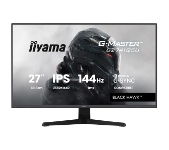 Monitor iiyama G-Master Black Hawk G2741QSU-B1 27" 2K IPS 144Hz 1ms MPRT Gamingowy