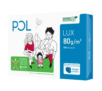 Papier do drukarek POL LUX A4 80 g/m2 500 Arkuszy