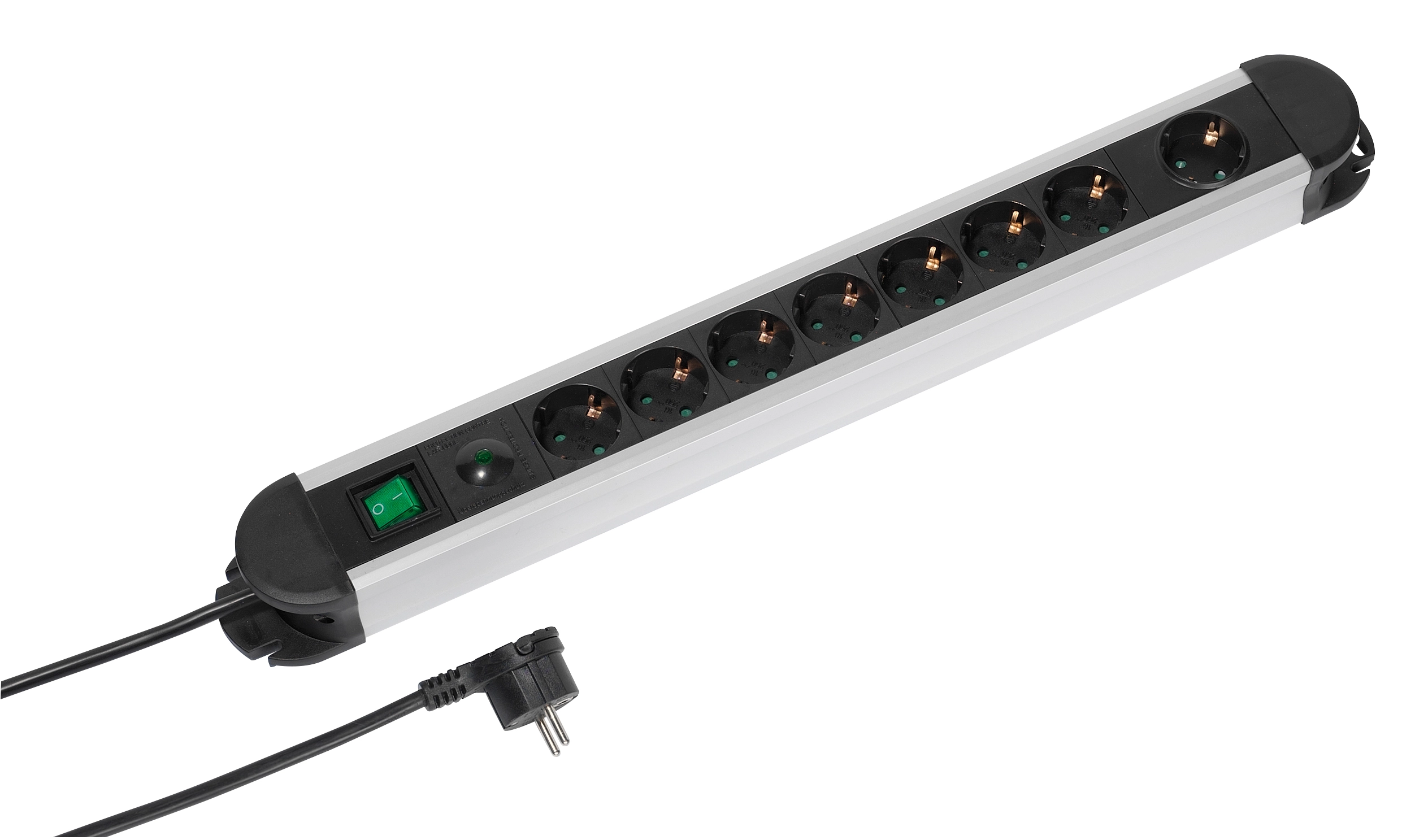 Listwa Vivanco 8 gniazd 2m Czarny