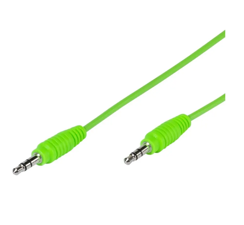 Kabel  audio Vivanco 35813 1m Zielony