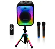 Musicmate MM-SC1000 PartyPowerX 400W Bluetooth Radio FM Czarny
