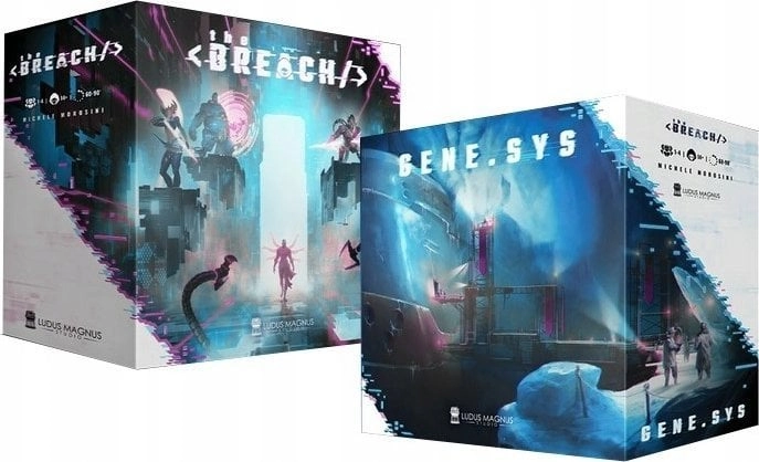 Gra planszowa the Breach + Gen.Sys (gra podstawowa+odblokowane cele)