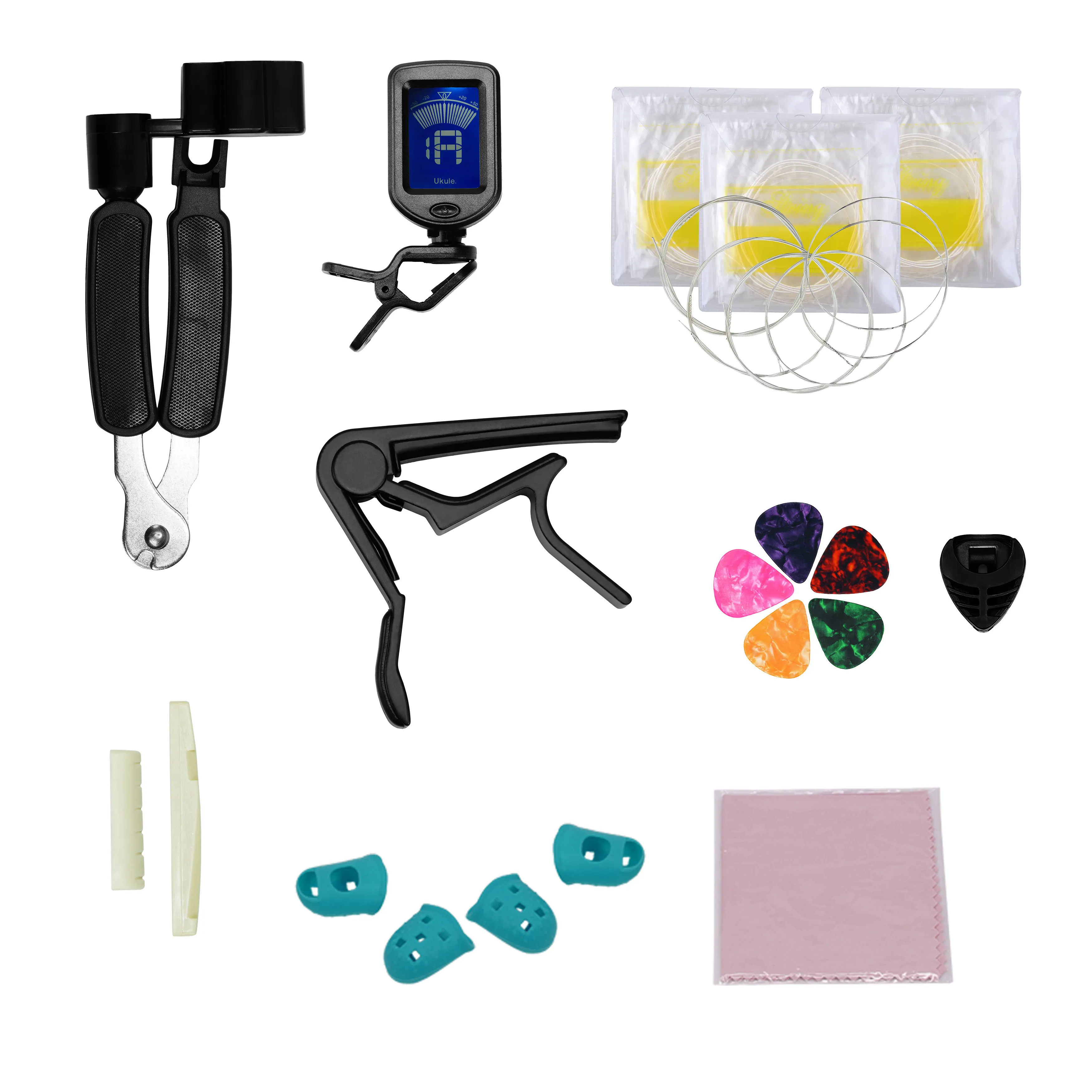 Akcesoria muzyczne Musicmate Zestaw akcesoriów do gitary klasycznej MM-A60 ClassicPack