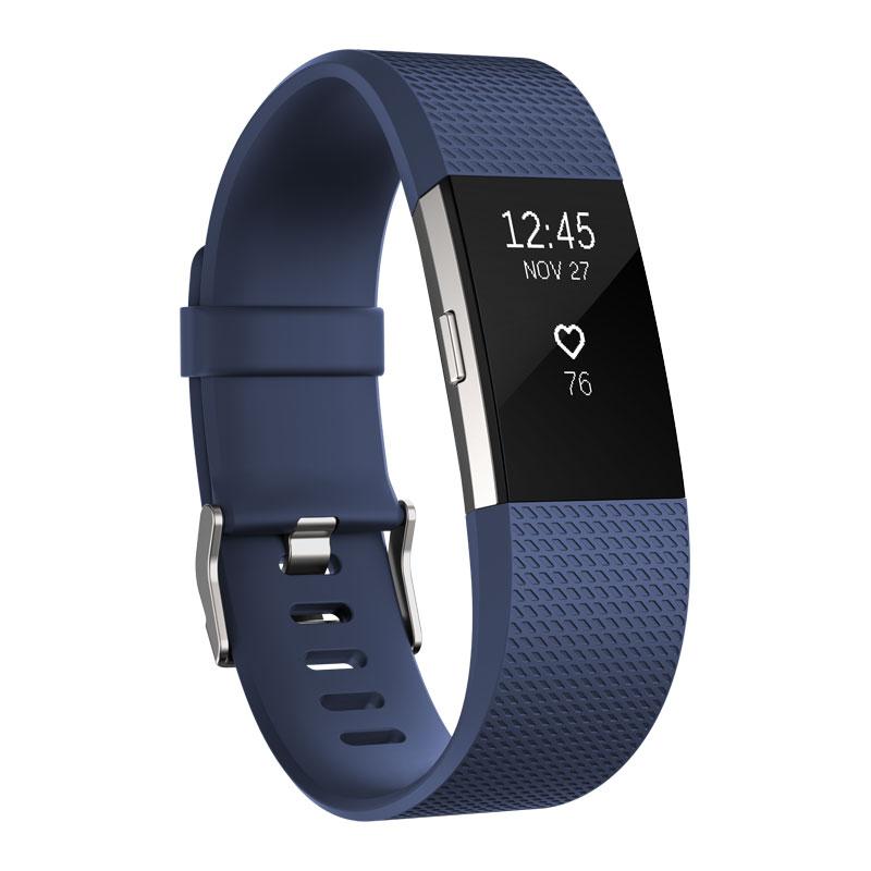 Smartband Fitbit by Google Charge 2 S Niebiesko-srebrny