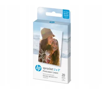 Wkład do aparatu HP Premium ZINK Paper 2x3" 20 szt. Biały